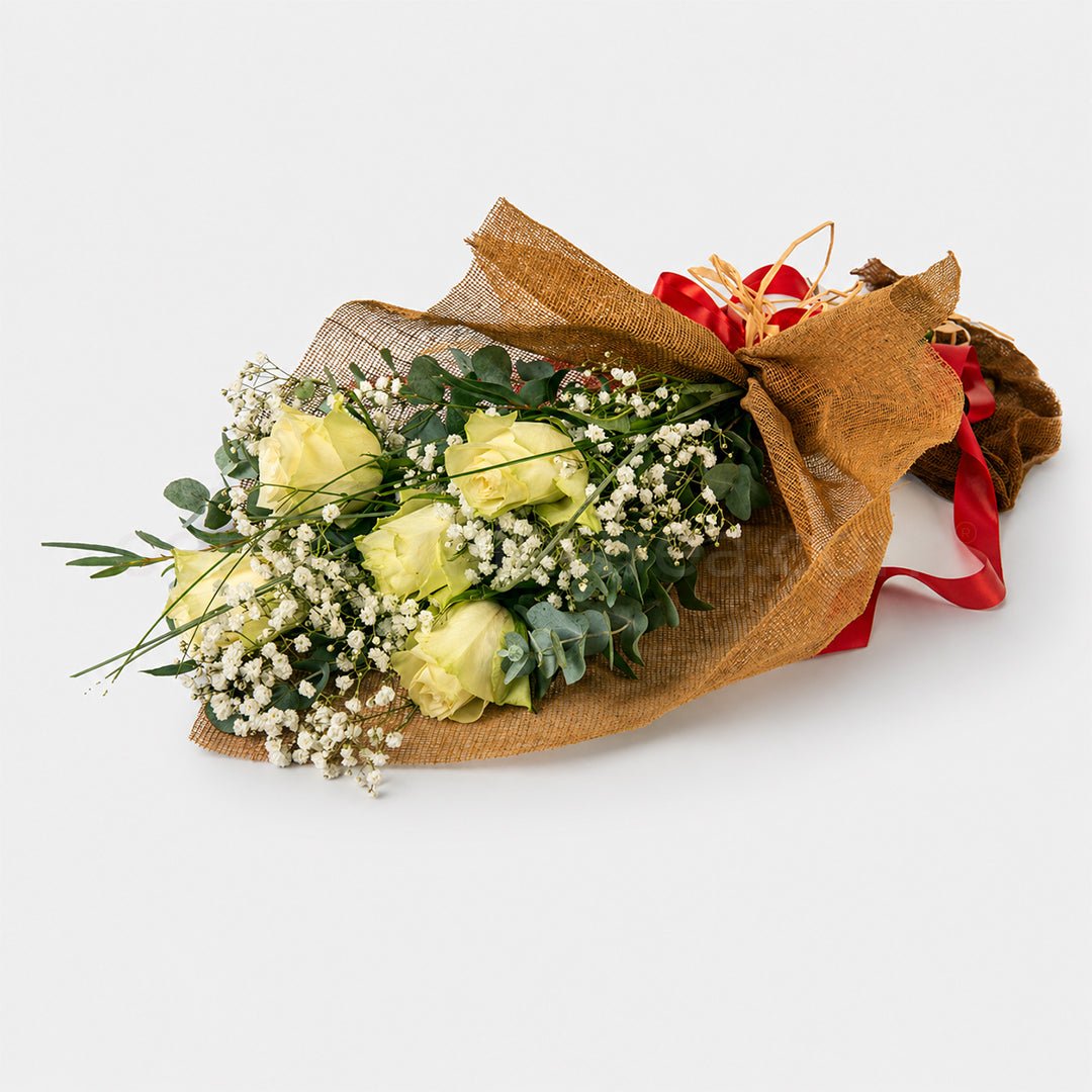 Bouquet rose fresche - Fiori Laurea - Regalo proclamazione - coronedilaurea.com