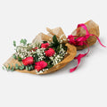 Bouquet rose fresche - Fiori Laurea - Regalo proclamazione - coronedilaurea.com