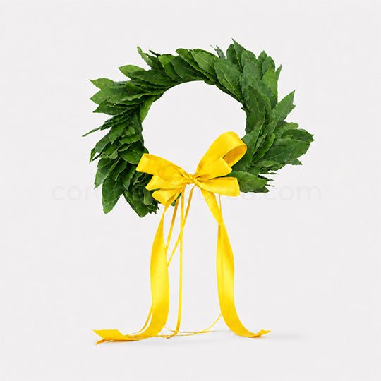Corona di laurea "Classica" fatta a mano - coronedilaurea.com