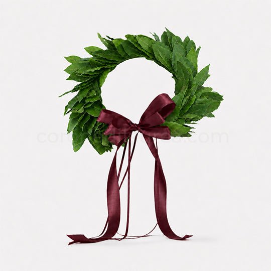 Corona di laurea "Classica" fatta a mano - coronedilaurea.com