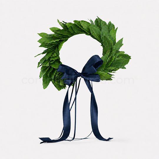 Corona di laurea "Classica" fatta a mano - coronedilaurea.com