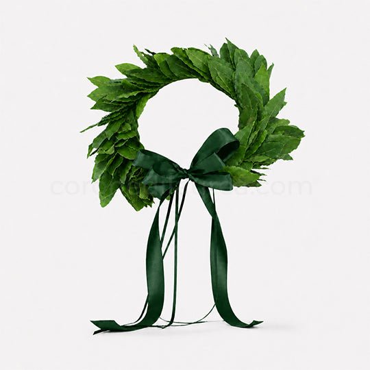 Corona di laurea "Classica" fatta a mano - coronedilaurea.com