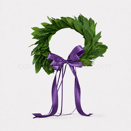 Corona di laurea "Classica" fatta a mano - coronedilaurea.com