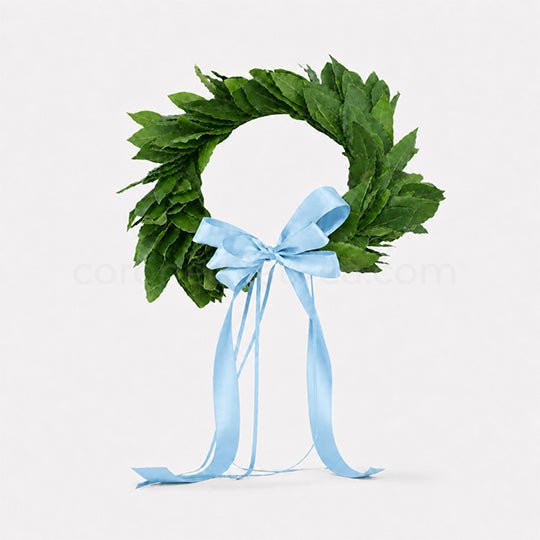 Corona di laurea "Classica" fatta a mano - coronedilaurea.com