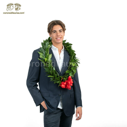 Corona laurea Magistrale - corona alloro laurea da collo - coronedilaurea.com®