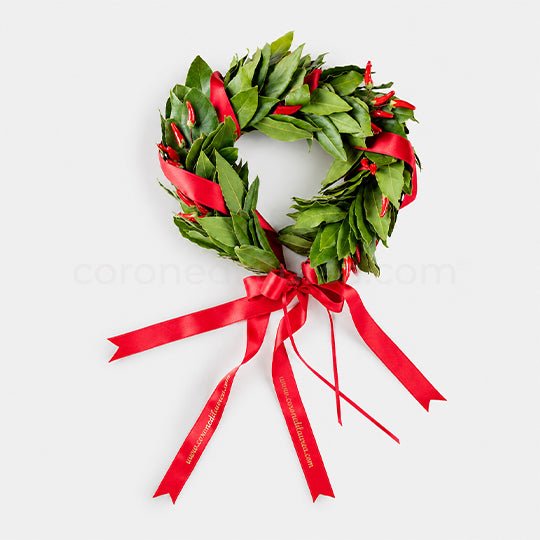 Fiocco personalizzato per corona di laurea - coronedilaurea.com