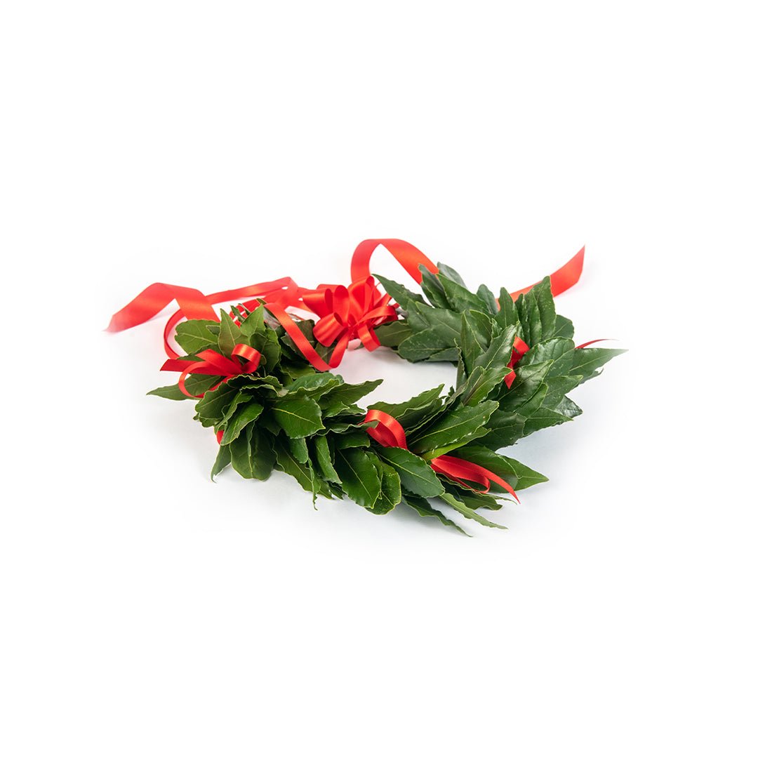 Corona alloro laurea Royal - Corona di alloro fresco personalizzata   - coronedilaurea.com®