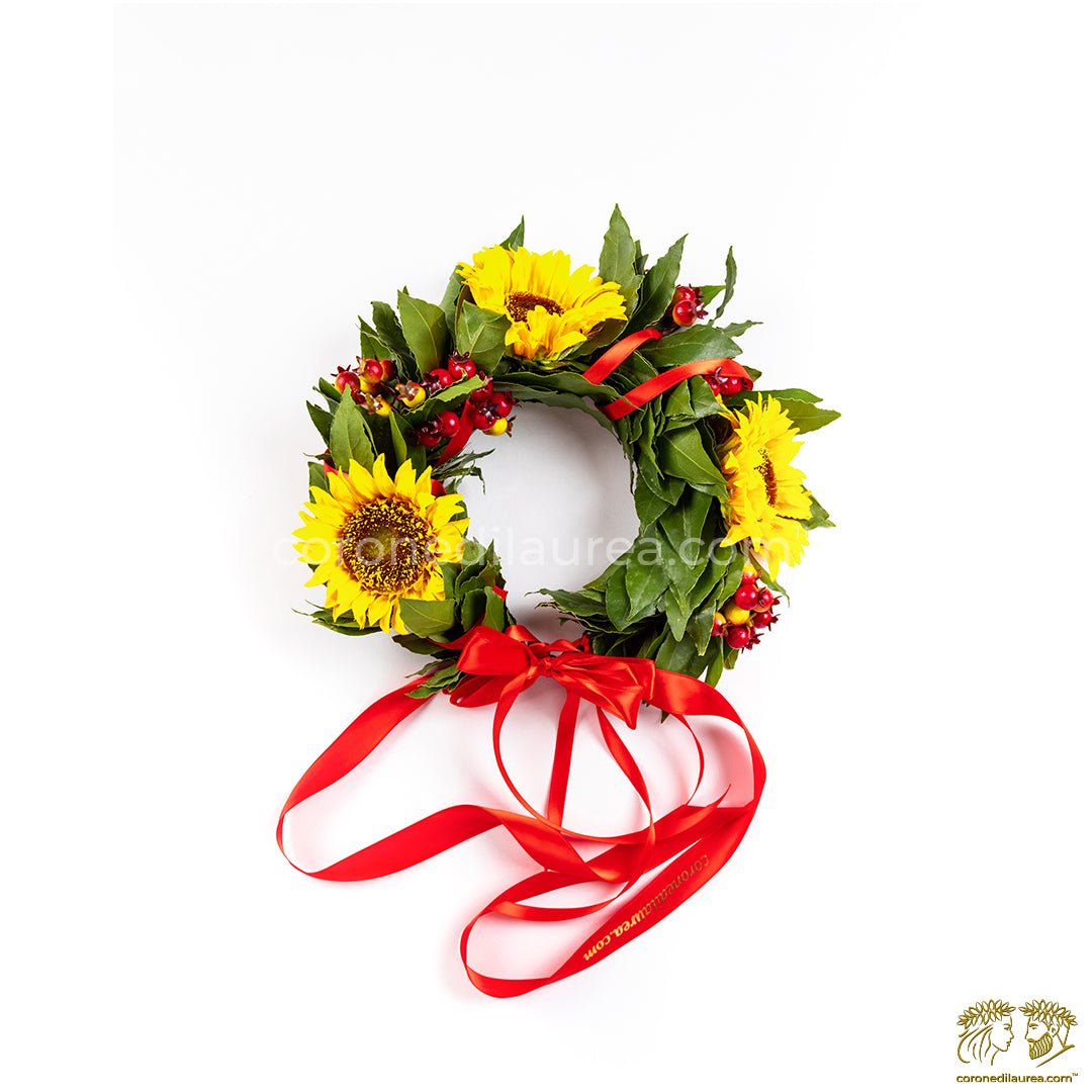Corona laurea Sunflowers - coronedilaurea.com
